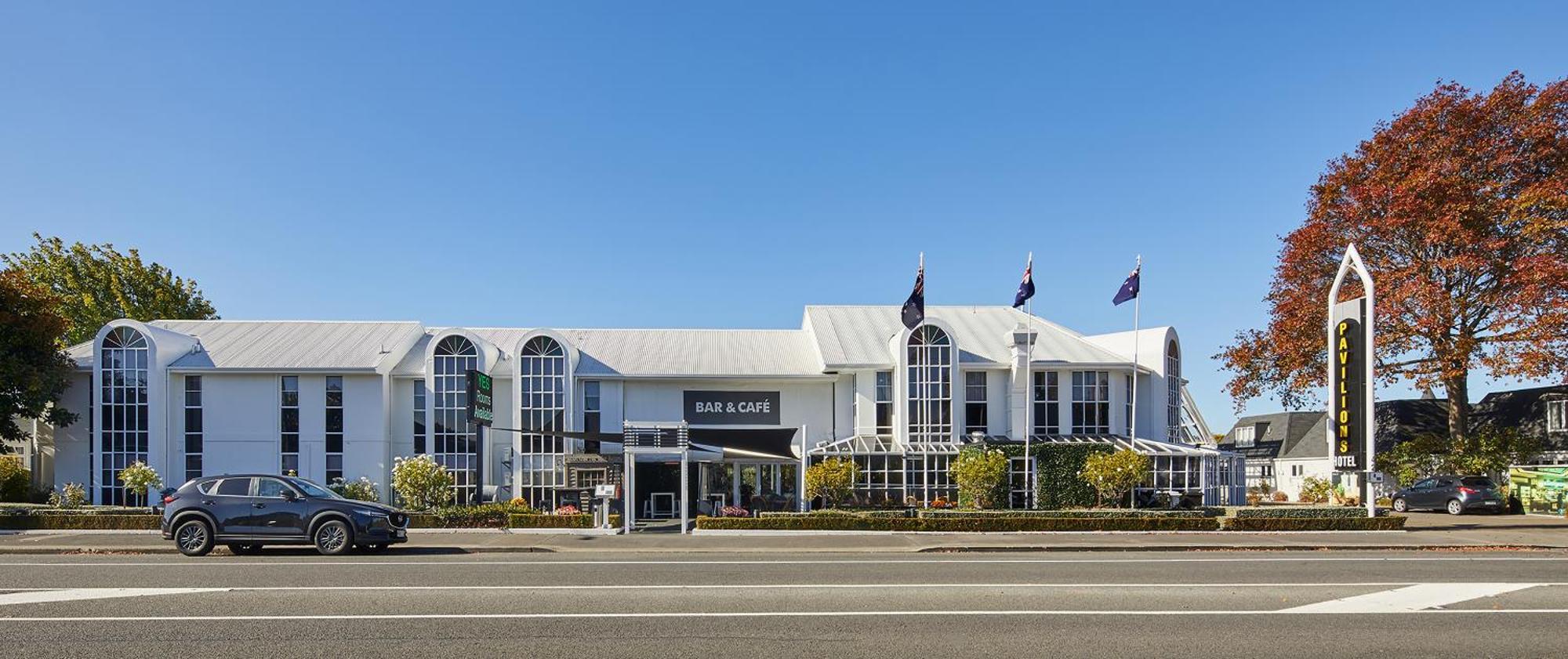 Pavilions Hotel Christchurch Dış mekan fotoğraf