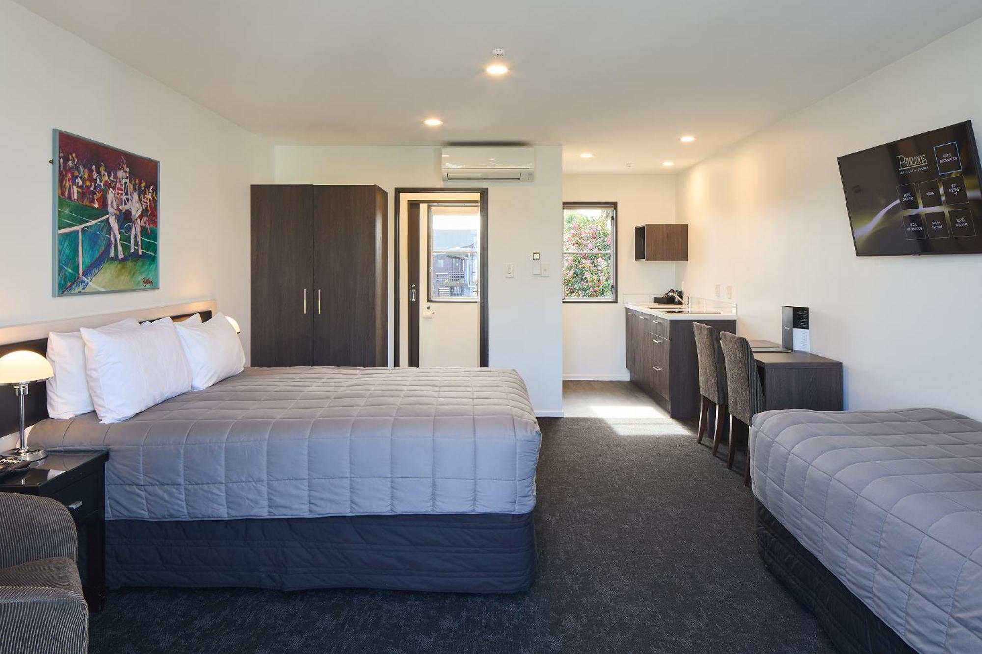 Pavilions Hotel Christchurch Dış mekan fotoğraf
